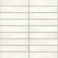 Midcentury Modern White Brick Wallpaper