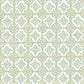 1014-001851 Green Geo Quatrefoil Wallpaper By Brewster