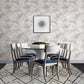 2793-24709 Allure Lavender Floral Wallpaper