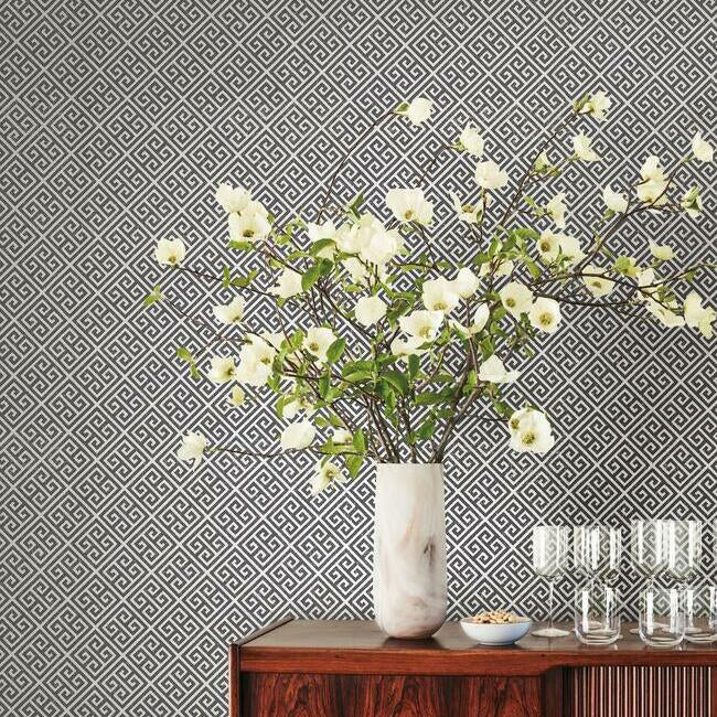 Grecian Geometric Wallpaper