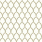 RI5176 Gold/White Laurel Wallpaper