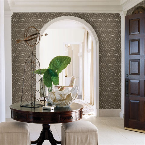 2793-24717 Blissful Brown Harlequin Wallpaper