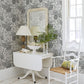 2903-25853 Alannah Black Botanical Wallpaper Blue Bell By A Street Prints