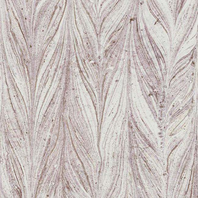 Y6230804 Purple Ebru Marble Wallpaper