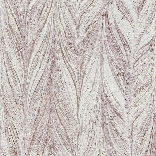 Y6230804 Purple Ebru Marble Wallpaper
