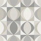 2903-25843 Archer Grey Linen Geometric Wallpaper Blue Bell By A Street Prints