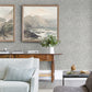 Artemis Silver Floral Damask Wallpaper