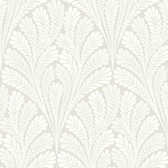 Shell Damask Wallpaper