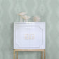 2793-87324 Feliz Seafoam Beaded Ogee Wallpaper