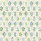 RI5132 Blue/Green Hawthorne Wallpaper