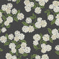 RI5146 Black/White Hydrangea Wallpaper