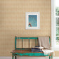 1014-001818 Rust Waverly Petite Damask Wallpaper By Brewster