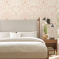 Blush Lockwood Damask Wallpaper