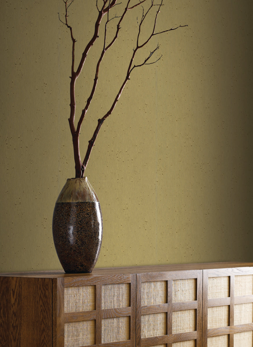 Gold Burnished Patina Wallpaper