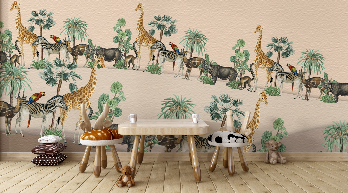 Safari Mural