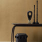 Beige Metallic Chevron Wallpaper