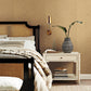 Beige Metallic Chevron Wallpaper