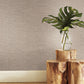 Beige Paper and Thread Weave Wallpaper