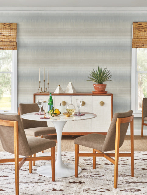 Gray Desert Textile Wallpaper