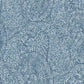 Blue Kashmir Dreams Paisley Wallpaper