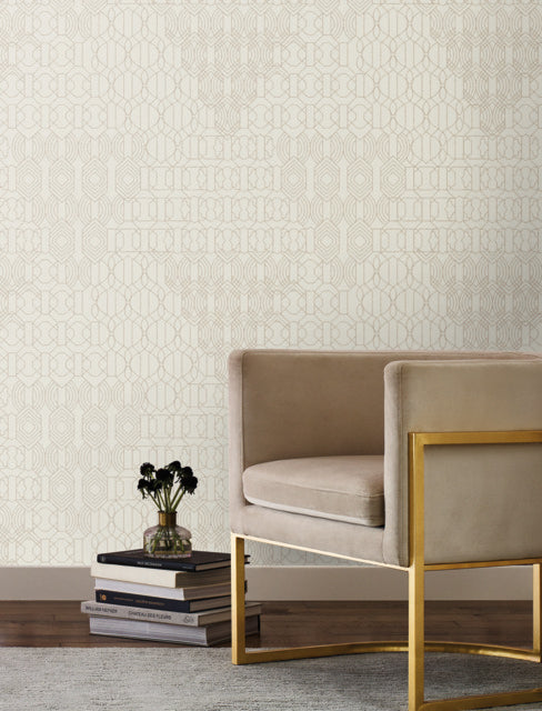 Glint Modern Chandelier Wallpaper