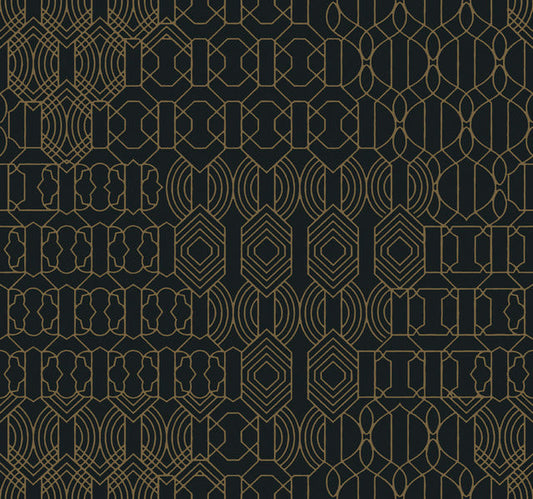 Black Modern Chandelier Wallpaper