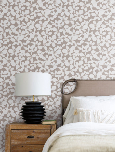 Brown Free Spirit Wallpaper