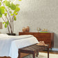 Off White Laurel Damask Wallpaper