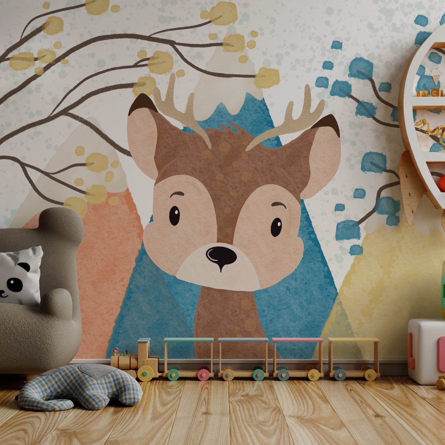 Blue Mountain Deer Mural