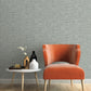 Papyrus Blue Weave Wallpaper - Faux Grasscloth