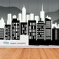 City Black Mural