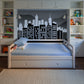 City Black Mural