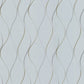 Light Blue Wavy Stripe Wallpaper