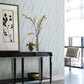 Light Blue Wavy Stripe Wallpaper