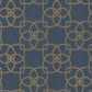 Navy Serendipity Wallpaper