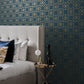 Navy Serendipity Wallpaper