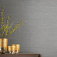 Silver/White Shining Sisal Wallpaper