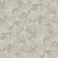 Silver Ginkgo Toss Wallpaper