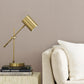 Taupe Gossamer Woven Wallpaper