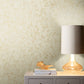 Cream/Gold Luminous Branches Wallpaper