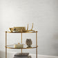 White/Silver Ribbon Bamboo Wallpaper