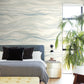 Blue Currents Wallpaper Mural