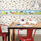 Light Blue/Yellow Disney and Pixar Cars Border Wallpaper Border