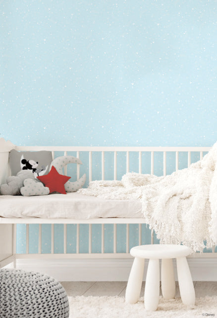 Teal Disney Mickey Mouse Star Wallpaper