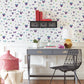 Purple Disney Minnie Mouse Rainbow Wallpaper