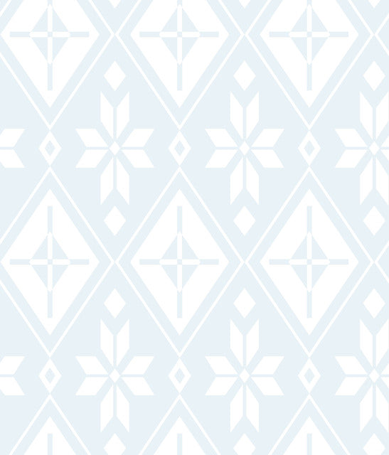 Blue Disney Frozen 2 Elsa's Bedroom Wallpaper