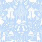 Blue/Glitter Disney Frozen 2 Nordic Wallpaper