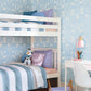 Blue/Glitter Disney Frozen 2 Nordic Wallpaper
