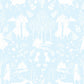 Green/Glitter Disney Frozen 2 Nordic Wallpaper