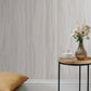 Grey/White Fantasy Faux Bois Wallpaper
